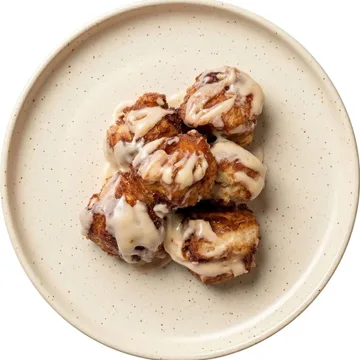 cinnie minnies, bite-size protein cinnamon rolls