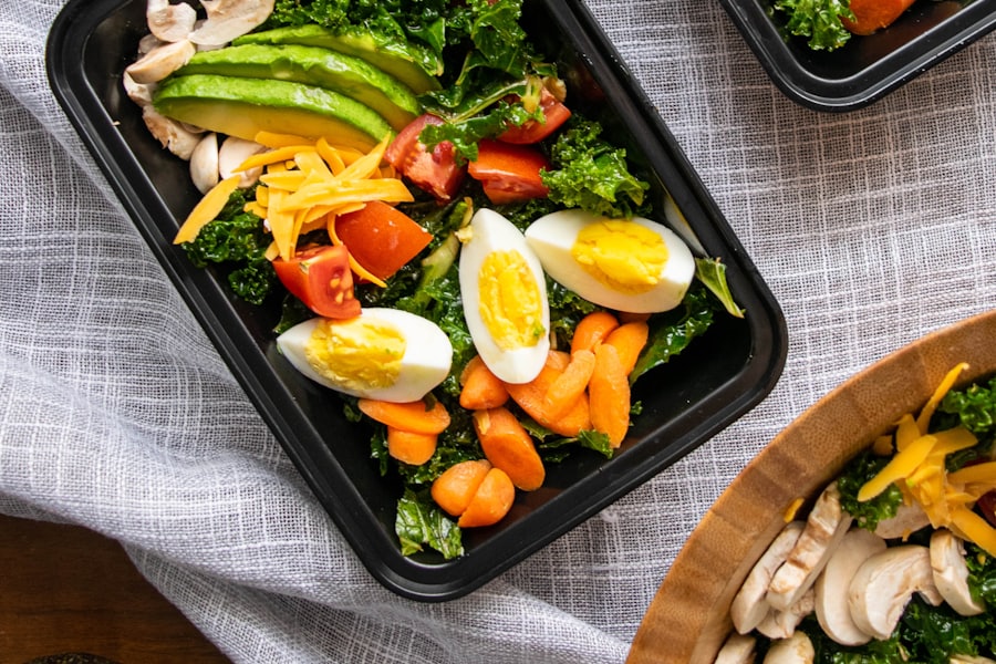prepared meal-prep containers ready for delivery